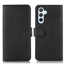 Samsung Galaxy S26 Fodral L&auml;der Svart