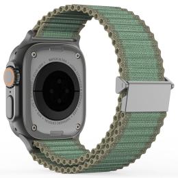 DUX DUCIS Apple Watch 38/40/41/42 mm Armband Nylon Grön