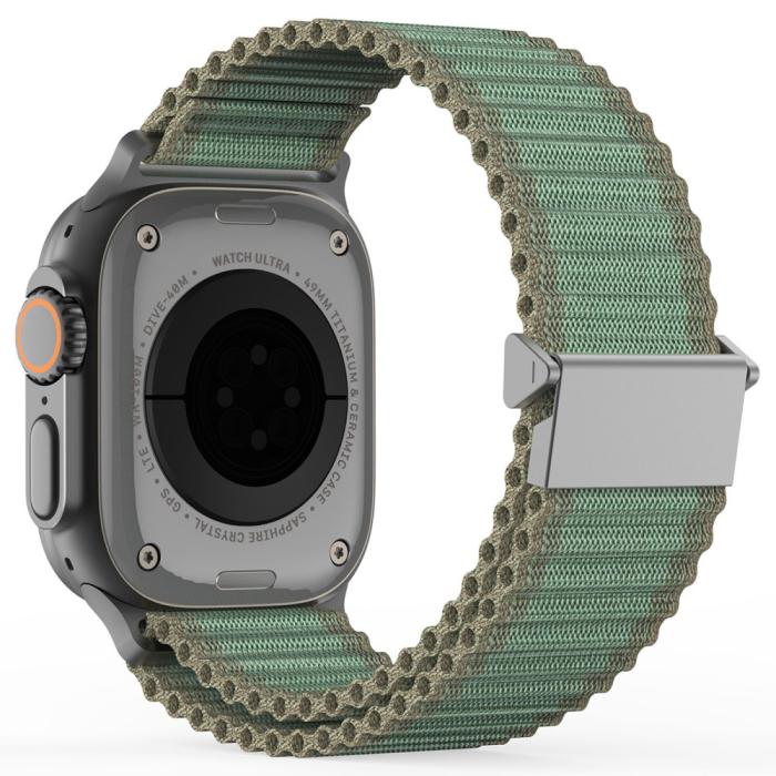 Bild 1, DUX DUCIS Apple Watch 38/40/41/42 mm Armband Nylon Grön