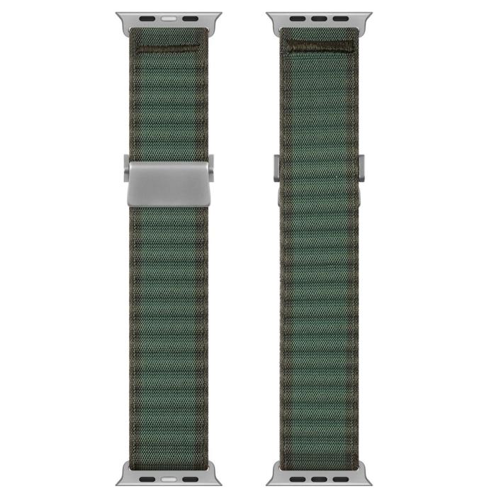 Bild 2, DUX DUCIS Apple Watch 38/40/41/42 mm Armband Nylon Grön