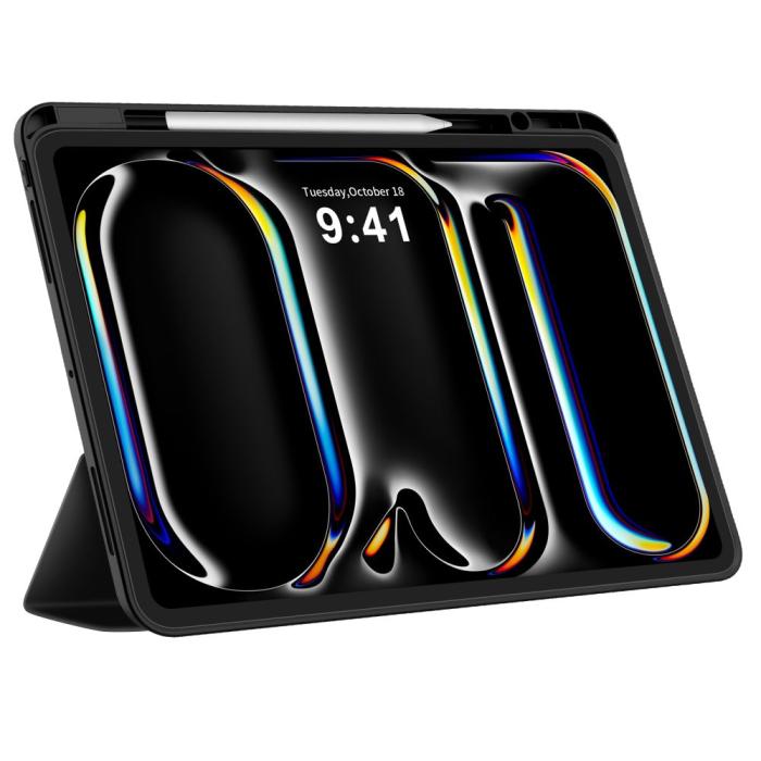 Bild 4, Tech-Protect iPad Pro 13 2025/2024 Fodral SC Pennhållare Svart