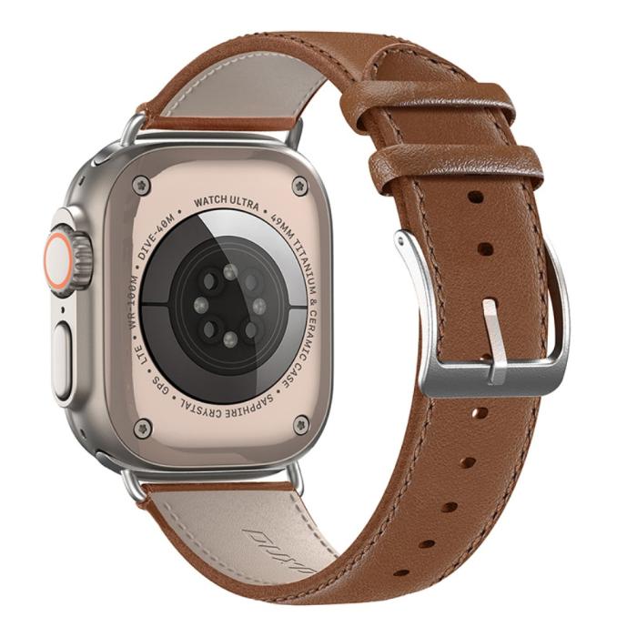 Bild 1, DUX DUCIS Apple Watch 38/40/41 mm Armband Äkta Läder