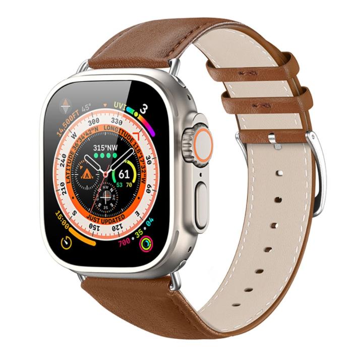 Bild 2, DUX DUCIS Apple Watch 38/40/41 mm Armband Äkta Läder