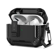 Tech-Protect AirPods Pro 3 Skal MagSafe Carbonox Svart