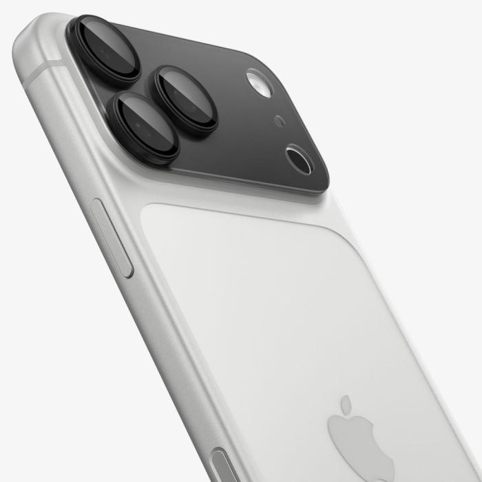 Bild 3, Spigen iPhone 18 Pro Max Linsskydd Optik Pro XL GLAS.tR 'Ez Fit'