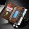 iPhone 6/6S Plus - CASEME 2-i-1 Multifunktionellt Plånboksfodral - Brun