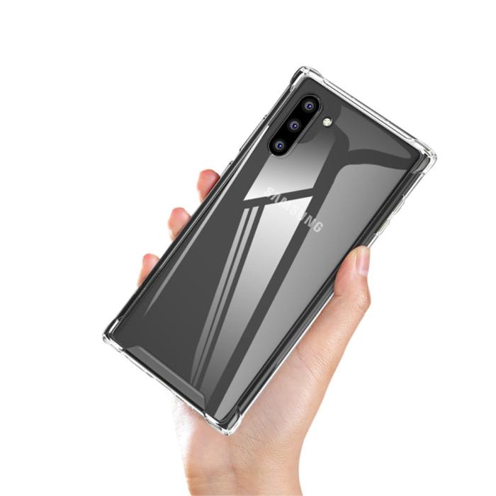 Bild 2, Samsung Galaxy Note 10 - NXE Transparent TPU Skal