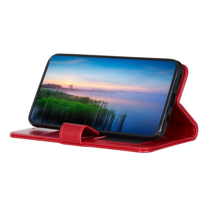Bild 5, Samsung Galaxy Note 10 - Plånboksfodral - Röd