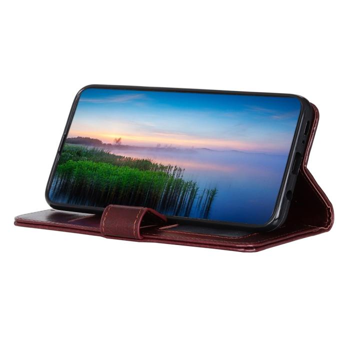 Bild 5, Samsung Galaxy Note 10 - Plånboksfodral - Brun