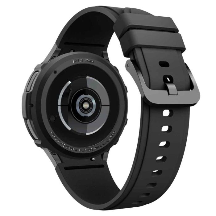 Bild 2, Spigen Galaxy Watch 6 Classic 47 mm Skal Liquid Air Matt Svart