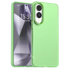 Samsung Galaxy S25 Edge Skal Slim Matt Gr&ouml;n