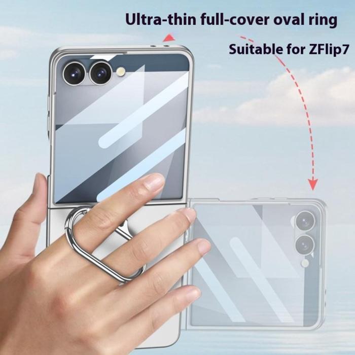 Bild 3, GKK Galaxy Z Flip 7 Skal Kickstand Hybrid Svart