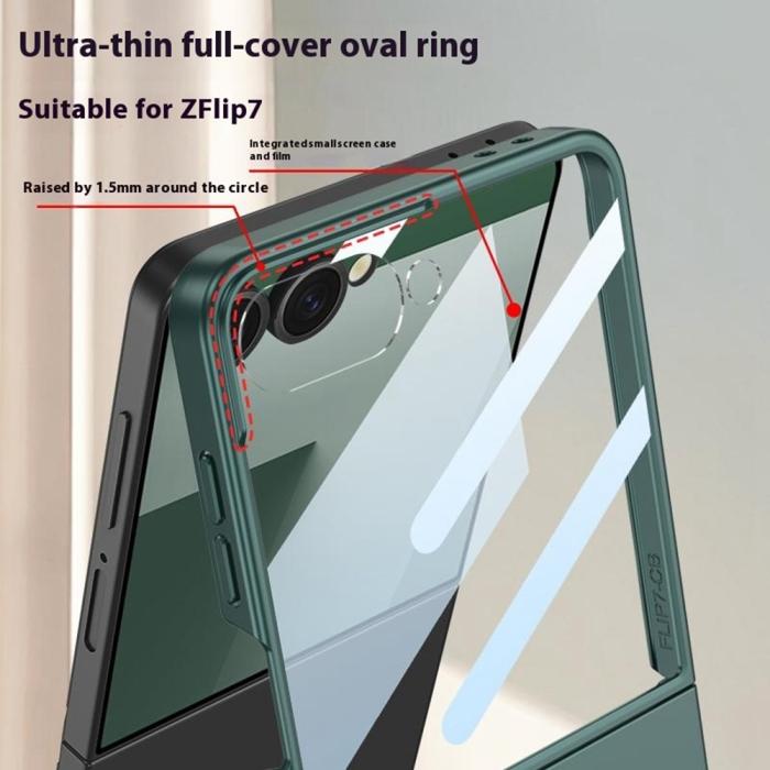 Bild 6, GKK Galaxy Z Flip 7 Skal Kickstand Hybrid Svart