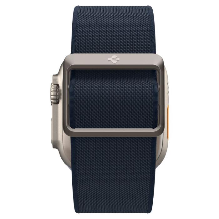 Bild 4, Spigen Apple Watch 42/44/45/49 mm Armband Fit Lite Ultra Navy