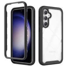 Samsung Galaxy S23 FE Skal Hybrid Med Frontram Svart