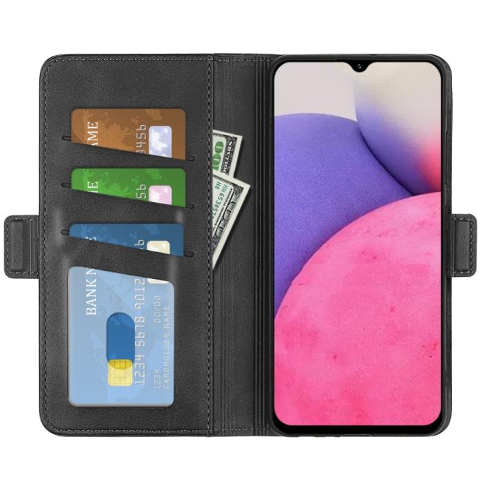 Bild 4, Samsung Galaxy A33 5G Fodral Magnetisk Stängning Svart
