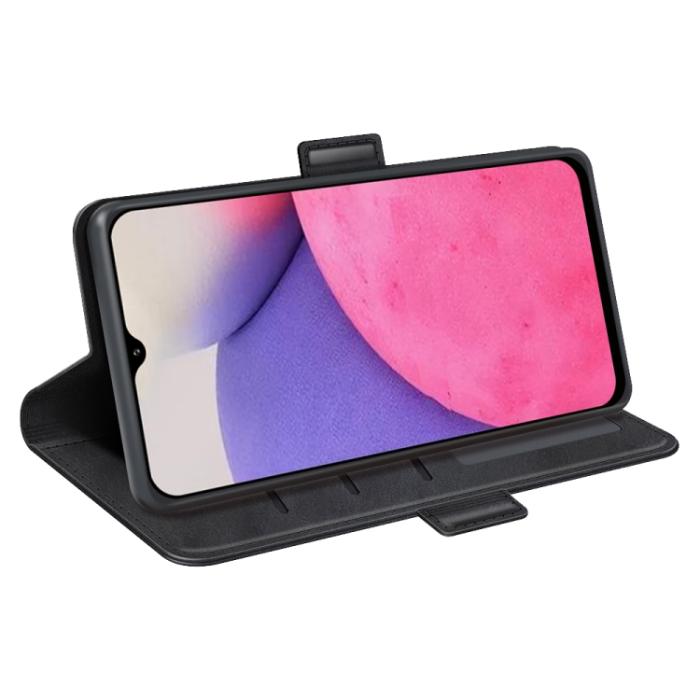Bild 5, Samsung Galaxy A33 5G Fodral Magnetisk Stängning Svart