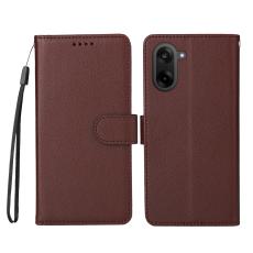 OnePlus Nord CE5 Pl&aring;nboksfodral L&auml;der Brun