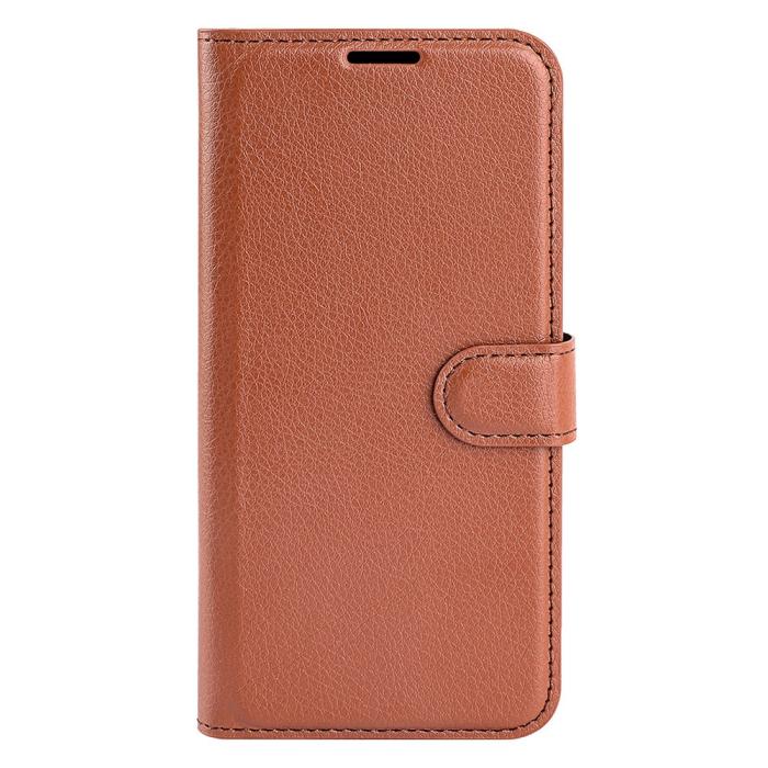 Bild 2, OnePlus Nord CE 2 Lite 5G Fodral Litchi Textur Brun