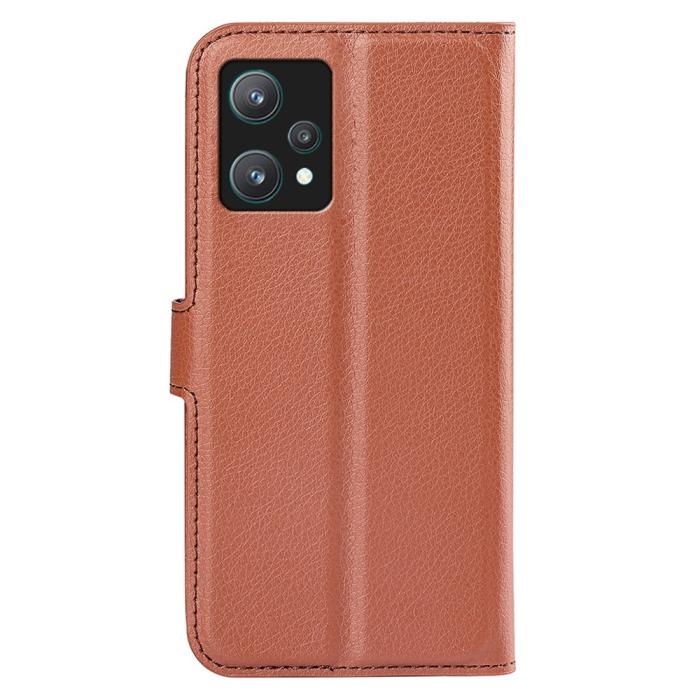 Bild 3, OnePlus Nord CE 2 Lite 5G Fodral Litchi Textur Brun