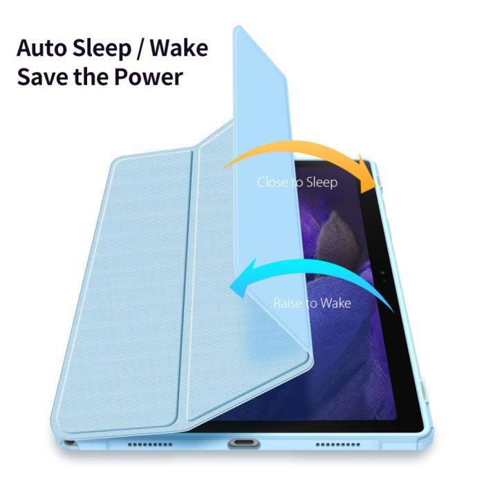 Bild 6, DUX DUCIS Samsung Galaxy Tab A8 10.5 (2021) Blå Fodral TOBY Tri-Fold