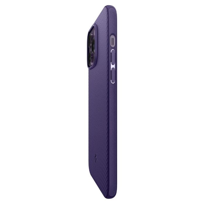 Bild 6, Spigen iPhone 14 Pro Max Skal MagSafe Mag Armor Deep Purple