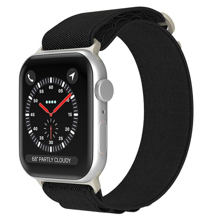 Bild 2, Apple Watch 38/40/41 mm Armband Alpine Pro Loop Svart