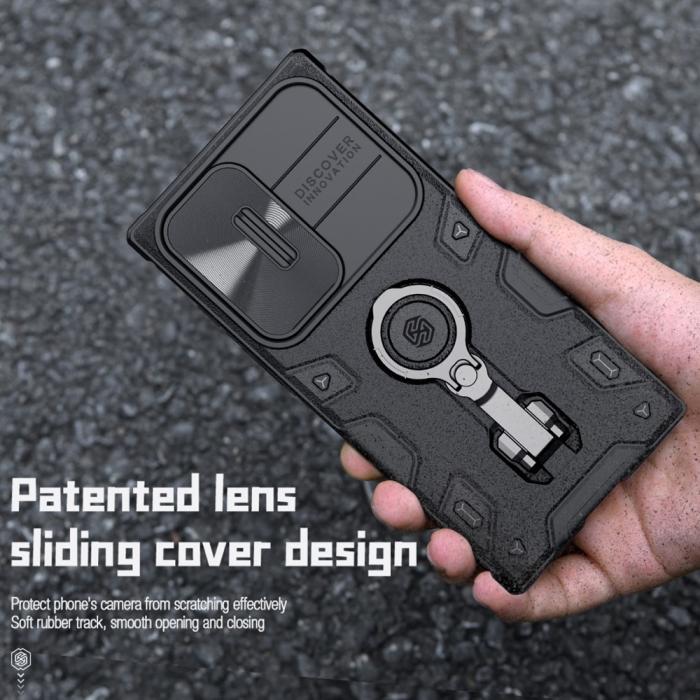 Bild 4, NILLKIN Galaxy S23 Ultra Skal CamShield Armor Pro Blå