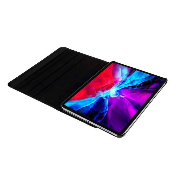 Bild 2, iPad Pro 12.9 (2018/2020-2022) Fodral 360° Rotation Svart