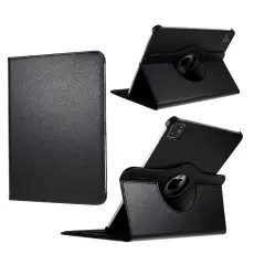 iPad Pro 12.9 (2018/2020-2022) Fodral 360&deg; Rotation Svart