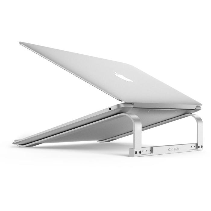 Bild 2, Tech-Protect Laptop Stativ Universal Silver