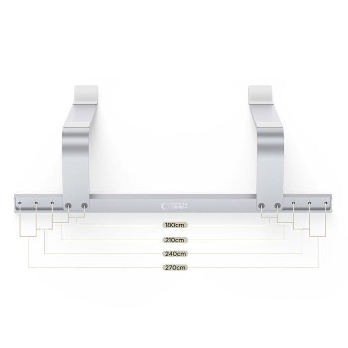 Bild 6, Tech-Protect Laptop Stativ Universal Silver