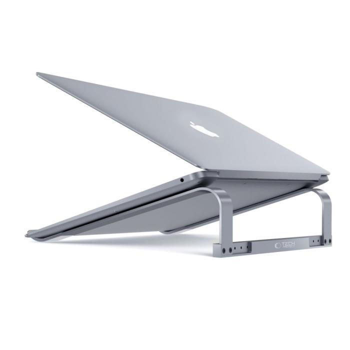 Bild 2, Tech-Protect Laptop Stativ Universal Grå