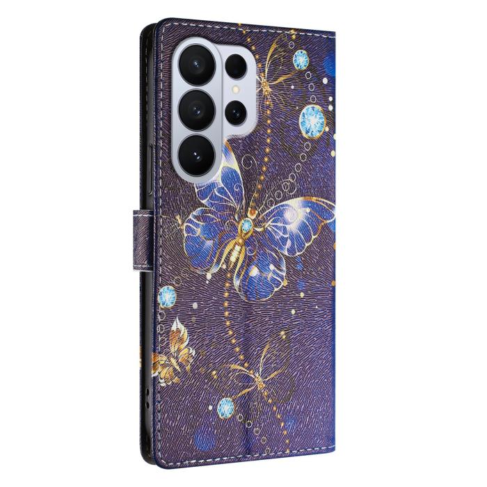 Bild 4, Samsung Galaxy S26 Ultra Fodral Med Tryck Blå Fjäril