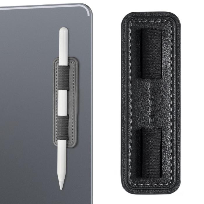 Bild 1, AHASTYLE Universal Stylus Pennhållare I PU-Läder Svart