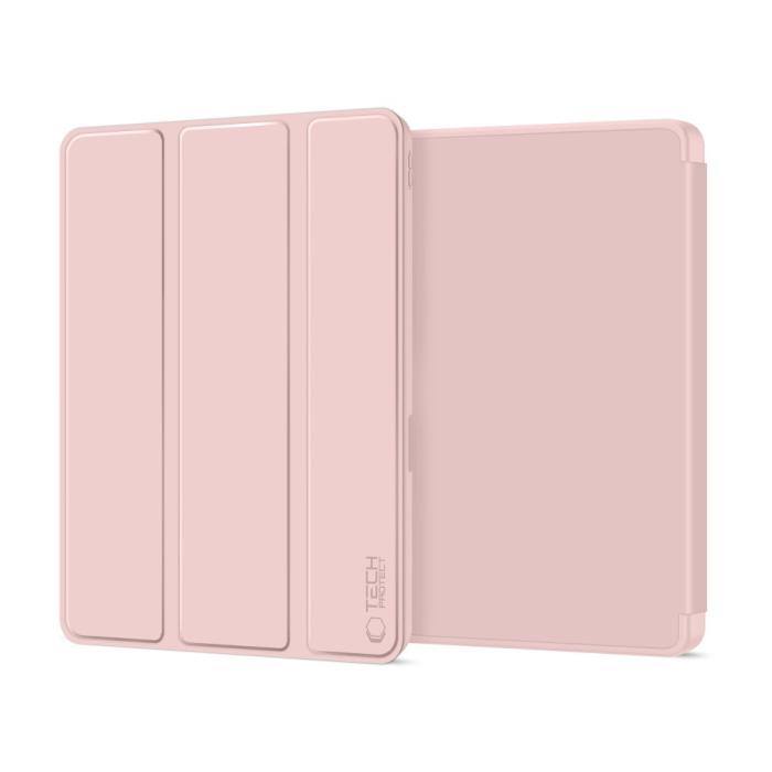 Bild 2, Tech-Protect iPad Pro 13 2025/2024 Fodral SC Pennhållare Rosa