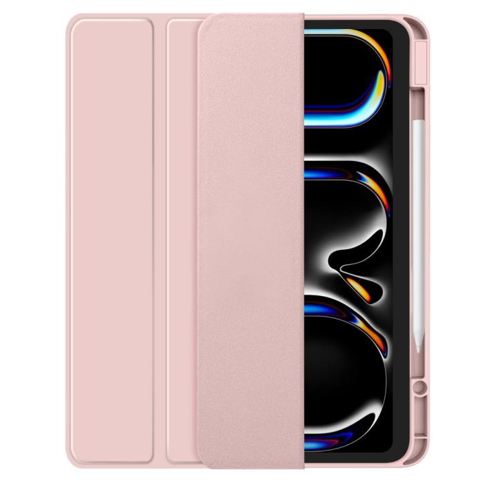 Bild 3, Tech-Protect iPad Pro 13 2025/2024 Fodral SC Pennhållare Rosa