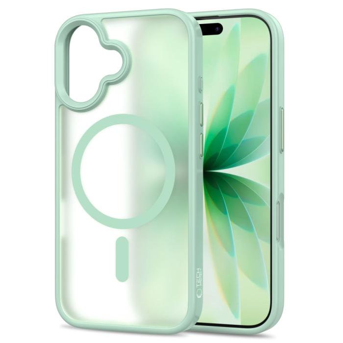 Bild 2, Tech-Protect iPhone 17 Skal MagSafe MagMat Sage