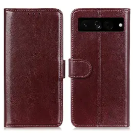 Google Pixel 7 Pro Fodral Crazy Horse Brun
