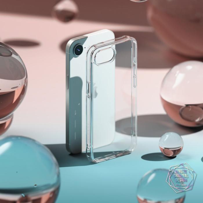Bild 6, Ringke iPhone 17e / 16e Skal Fusion Transparent