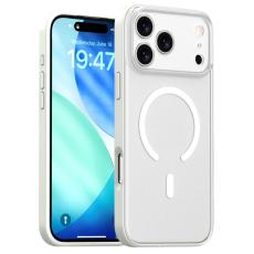 iPhone 17 Pro Max Skal MagSafe Skin Feel Frosted Vit