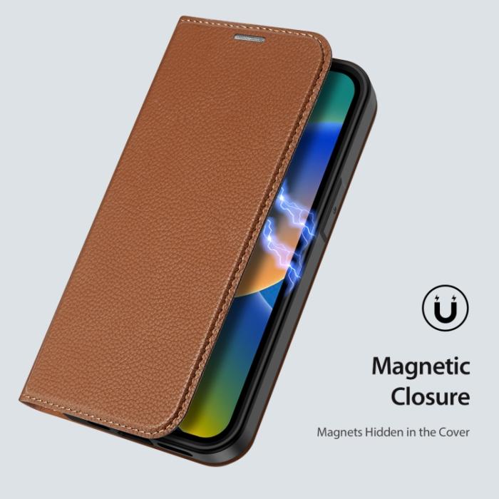Bild 2, DUX DUCIS iPhone 14 Plus Fodral Skin X2 Premium Brun