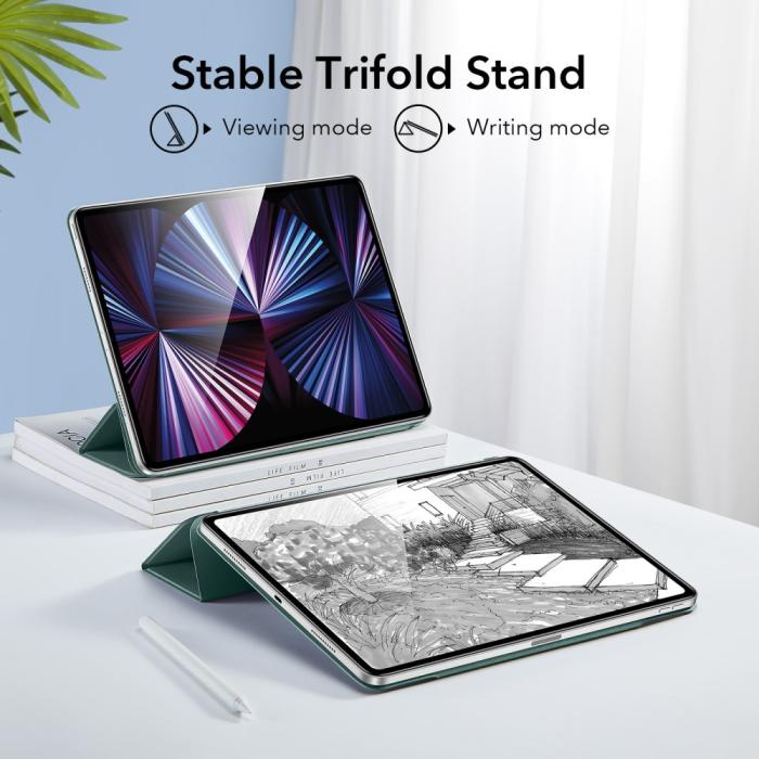 Bild 4, ESR iPad Pro 11 (2020/2021) 2in1 Magnetiskt Fodral Grön