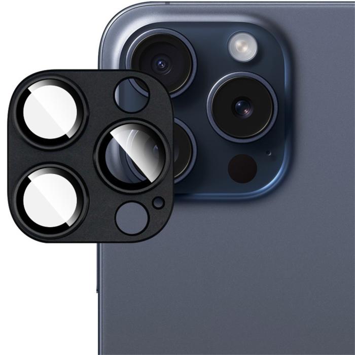 Bild 6, IMAK iPhone 16 Pro Max/16 Pro Linsskydd Svart