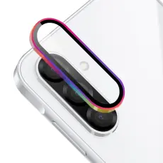 ENKAY Galaxy A56 5G/A36 5G Linsskydd H&auml;rdat Glas Colorful
