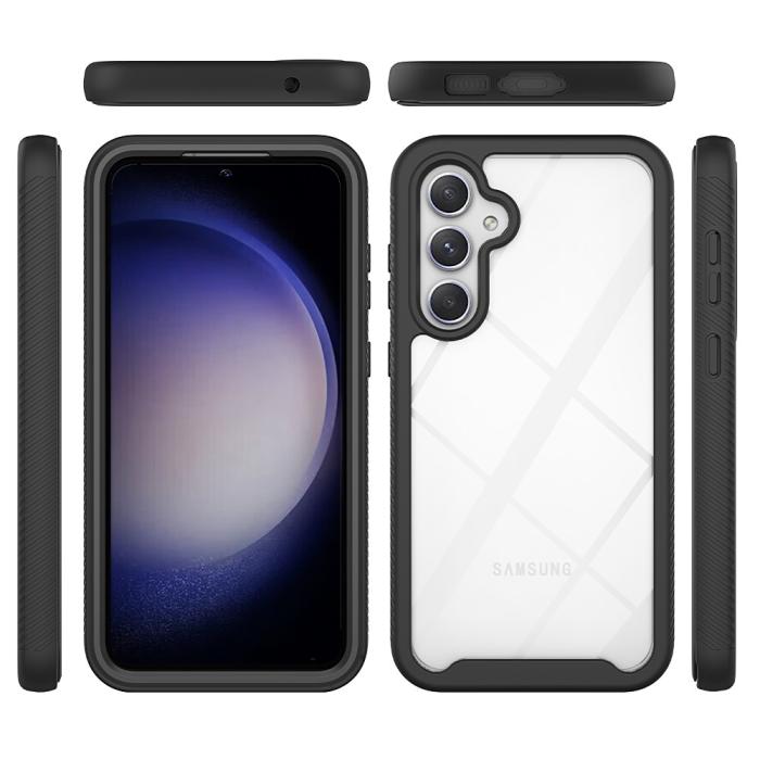 Bild 6, Samsung Galaxy S23 FE Skal Hybrid Med Frontram Svart