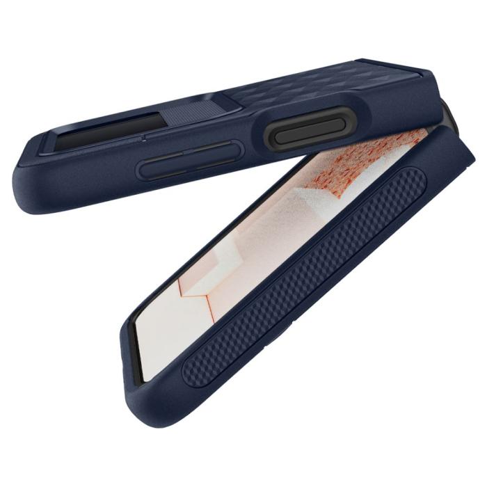 Bild 2, Spigen Caseology Samsung Galaxy Z Flip 4 Skal Parallax Blå