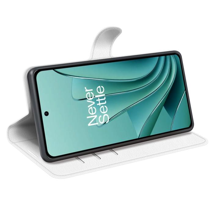Bild 3, OnePlus Nord 3 5G Fodral Litchi Textur Vit