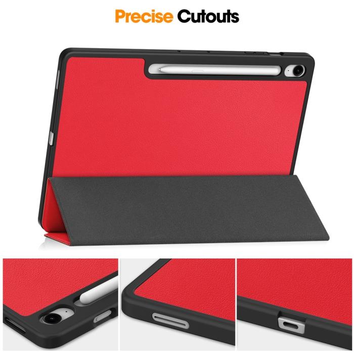 Bild 4, Samsung Galaxy Tab S10 FE Plus Fodral Tri-Fold Pennhållare