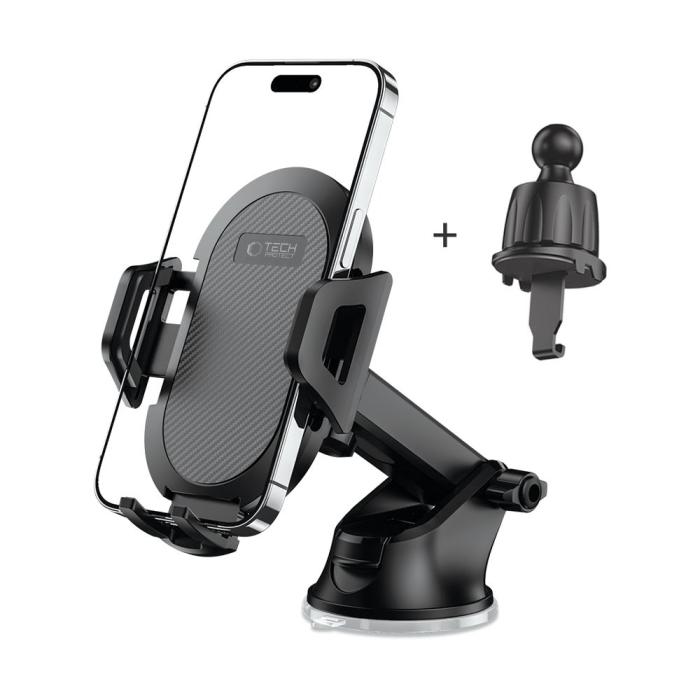 Bild 6, Tech-Protect Mobilhållare För Instrumentbräda/Ventil Universal Svart